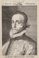 KG 01953a
<br/>
Portret Joris (Georg) Hoefnagel
<br/>
<em>Sadeler, Johannes (1550-1600)</em>